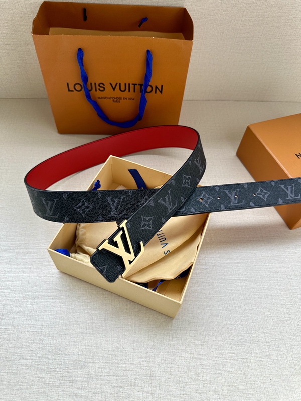 激安ルイヴィトンベルト側面デザイン